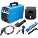 ARONG Useful Welding Machine, 220v 20-300a 7000w Miniature Dc Igbt Driver MMA/arc Welding Tool Handheld Display Pure Copper Welding Machine Industrial Power Tools (Color : Blue)