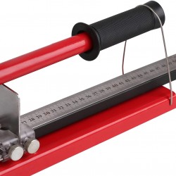 DIN Rail Cutter Tool for Cutting with Guide and measuring ruler, cutting 35mm din rail