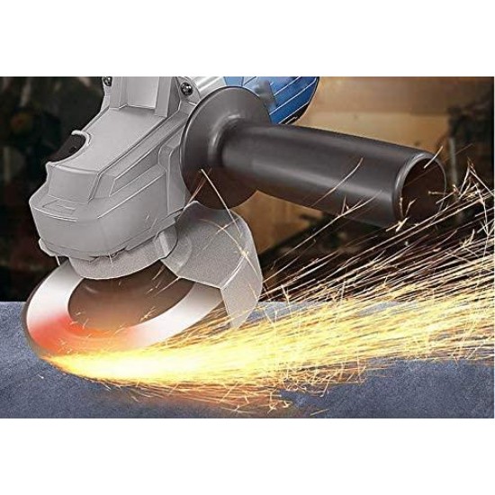 zhangchao 18V Professional Grinding and Cutting Tool, Decoration Electric Angle Grinder, Suitable for Household Polishing and Grinding Cutting Machine Electric Tools