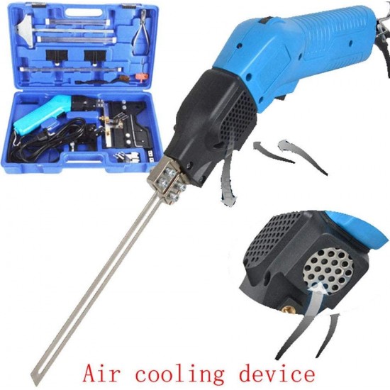 110V Electric Foam Cutter Knife Sponge Peral Foam Cutting Tool Groove Slotting Air-Cooling Hot Heat Cutter Kit Blades (Hot Cutter)