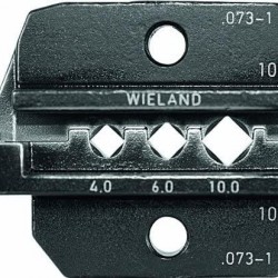 The Original Rennsteig Die Set for Crimping of 12/10/8 AWG Wieland PST40i (gesis contacts (for Rennsteig Crimp System Tool P/N 624 000 3)