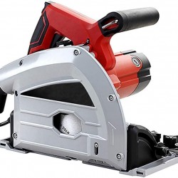 ATO Tools Plunge-Cut Track Saw, 1400W Plunge-Cut Track Saw, No-load Speed 2000-5000 RPM, Cutting Depth with Track 54mm for 90°,38mm for 45°