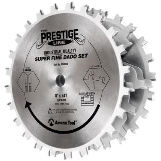 Amana Tool - 658060-1 Carbide Tipped Prestige Dado 8