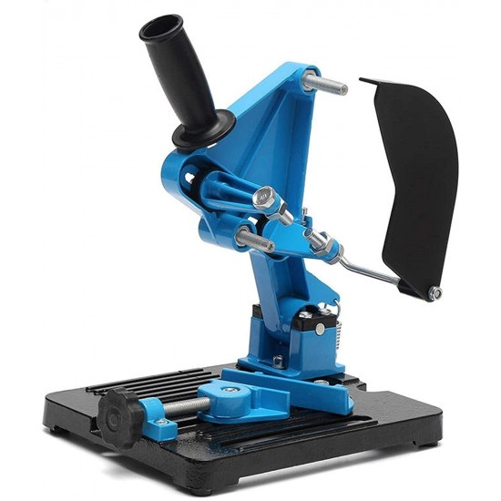 Useful Hand Tool, 115-125 Angle Grinder Bracket Grinder Bracket Support Cast Iron Base Bracket Bracket Industrial Power Tools (Color : Blue)
