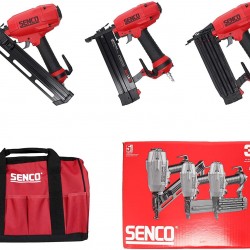 SENCO 1Y0060N FinishPro 3-Tool Nailer and Stapler Combo Kit
